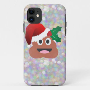 santa claus emoji iPhone 11 hoesje