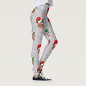 santa claus emoji leggings (Droite)