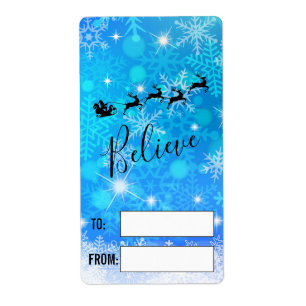 Santa Claus en zijn vliegende rendiertje - Geloof Etiket