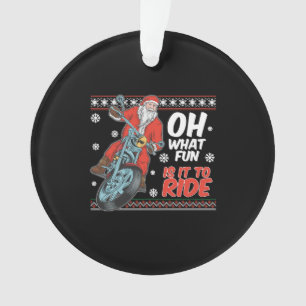 santa claus équitation moto noël