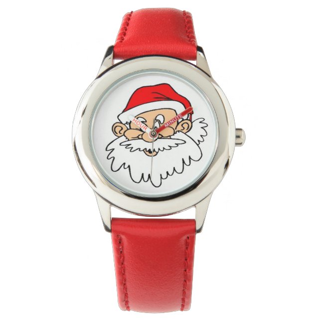 SANTA CLAUS FACE HORLOGE (Voorkant)