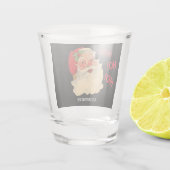 Santa Claus Face Shot Glass Shot Glas (Achterkant)
