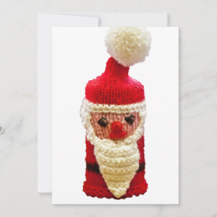 Santa claus feestdagenkaart