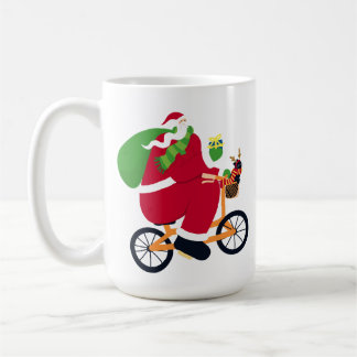 Santa Claus fiets Koffiemok