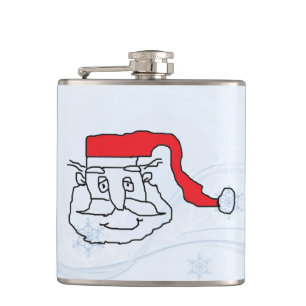 Santa Claus Flask Heupfles