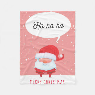 Santa Claus Fleece Blanket, droomachtig achildstor Deken