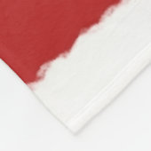 Santa Claus Fleece Deken (Hoek)