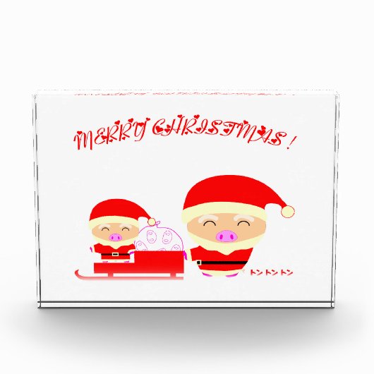 Santa Claus Fotoblokken (Voorkant)