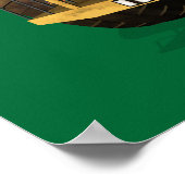 Santa Claus Giant Dump Truck Driver Poster (Hoek)