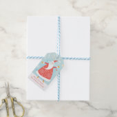 Santa Claus Gift Label Cadeaulabel (Met Touw)