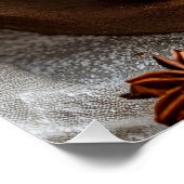 Santa Claus Gingerbread Man Perfect Poster (Hoek)