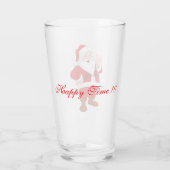 Santa Claus Glas (Achterkant)