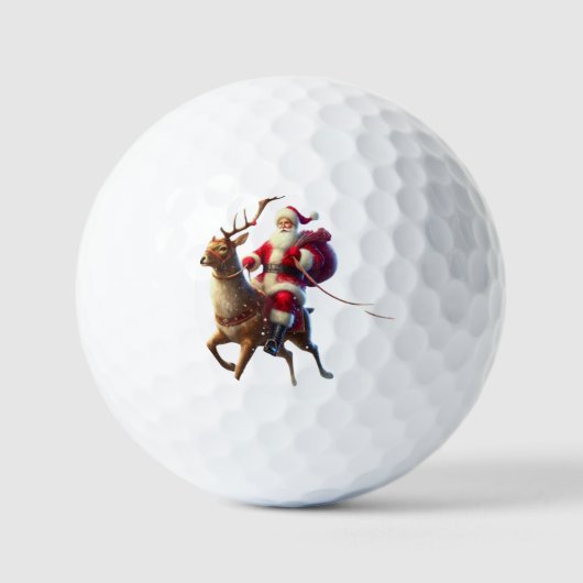 Santa claus golfballen (Voorkant)