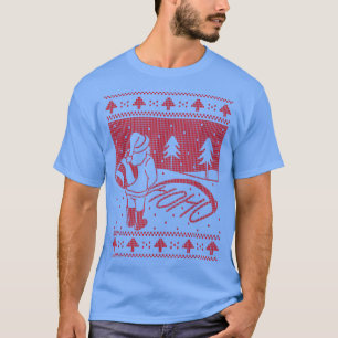 Santa claus grappige trui Xmas Hos T-shirt