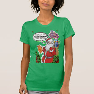 Santa Claus - Hare Krishna ॐ T-shirt