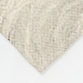 Santa Claus Holly Candy Cane Fleece Deken (Hoek)