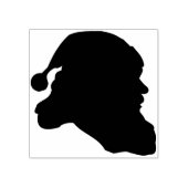 santa claus hoofdstempel 	rubberstempel (Afrduk)