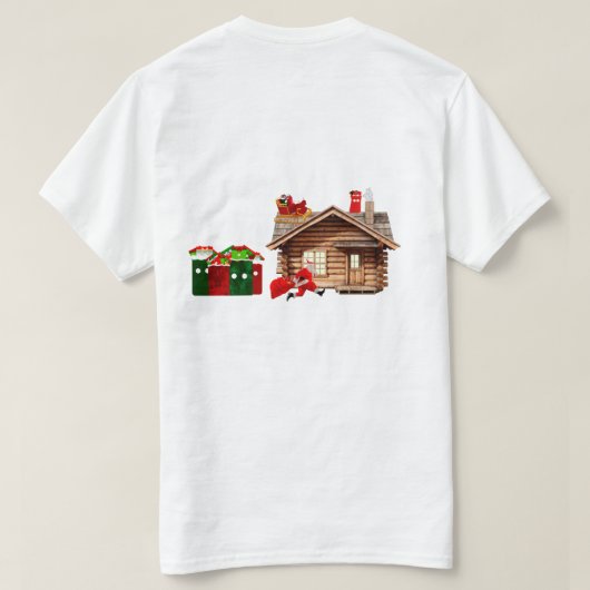 SANTA CLAUS HUSTLE UNISEX T-SHIRT (Design dos)