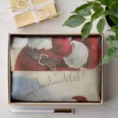 Santa Claus  illustratie Tissuepapier (Geschenk)
