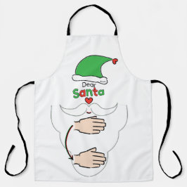 Santa Claus in American Sign Language Schort