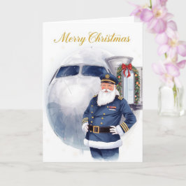 Santa Claus in at the airport Kaart