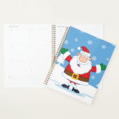 Santa Claus in Snowy Winter Scene (Devant avec enveloppe)