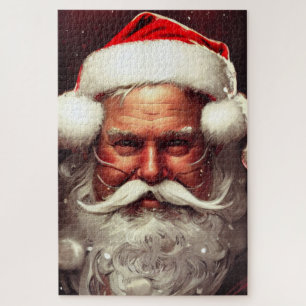 Santa Claus Jigzaag Puzzle Legpuzzel