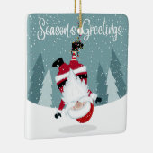 Santa Claus Keramisch Ornament (Rechts)