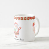 Santa Claus Keramische Mok -  (Voorkant rechts)