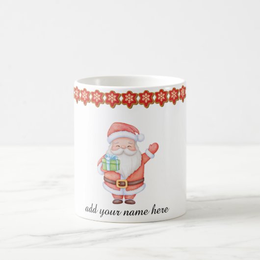 Santa Claus Keramische Mok -  (Center)