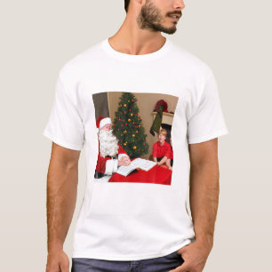 Santa Claus kerstfeestay Homework Bizarre Odd T-shirt