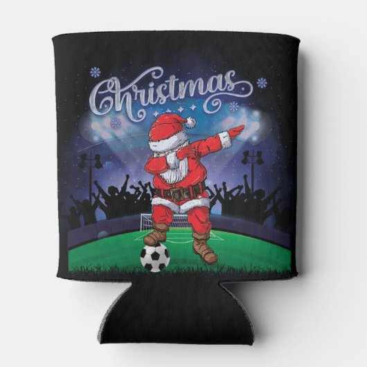 Santa Claus Kerstmis Mok Blikjeskoeler (Achterkant)