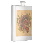 Santa Claus Kerstmis  portret Flacon (Rechts)