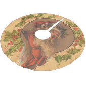 Santa Claus Kerstmis  portret Kerstboom Rok (Gekanteld)