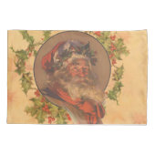 Santa Claus Kerstmis portret Kussensloop (Achterkant)
