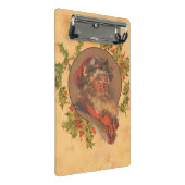 Santa Claus Kerstmis portret Mini Klembord (Schuin)