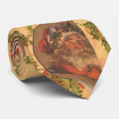 Santa Claus Kerstmis  portret Stropdas (Opgerold)