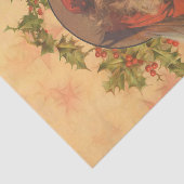 Santa Claus Kerstmis  portret Tissuepapier (Detail)