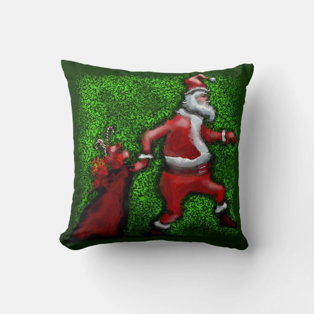 Santa Claus Kussen (Voorkant)