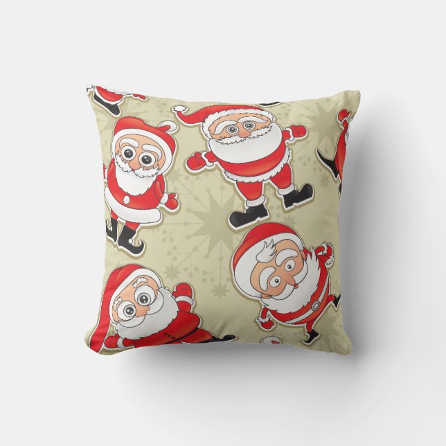 Santa Claus Kussen (Voorkant)