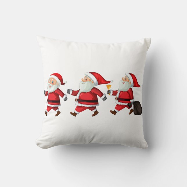Santa Claus Kussen (Voorkant)
