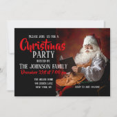 Santa Claus leest boek Kaart (Voorkant)