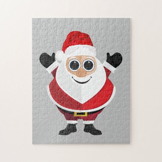 Santa Claus Legpuzzel (Verticaal)