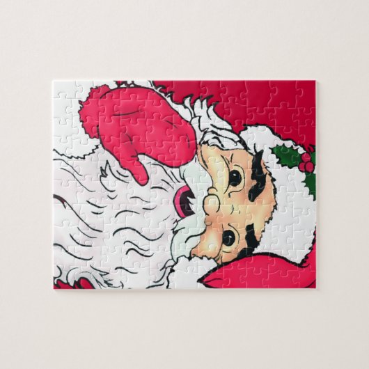 santa claus legpuzzel (Horizontaal)