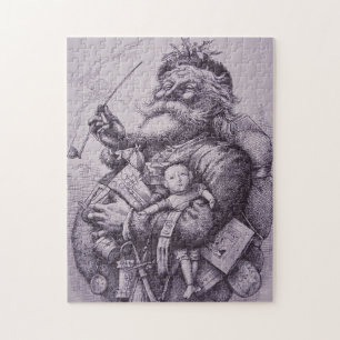 Santa Claus Legpuzzel