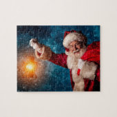 Santa Claus Legpuzzel (Horizontaal)