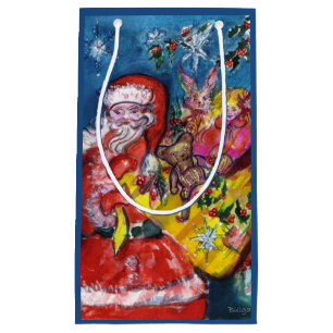 SANTA CLAUS MET CHRISTMAS GIFT SACK KLEIN CADEAUZAKJE