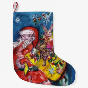 SANTA CLAUS MET CHRISTMAS GIFT SACK KLEINE KERSTSOK