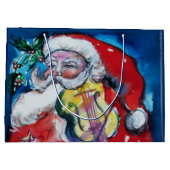 SANTA CLAUS MET VIOLIN LARGE CADEAUZAKJE (Achterkant)