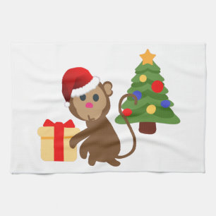 santa claus monkey emoji theedoek